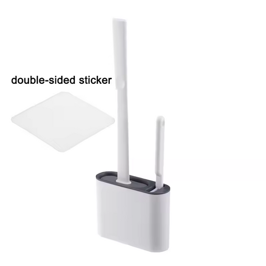 Long Handle Cleaning Soft Wall  Hanging Toilet Brush with Holder
