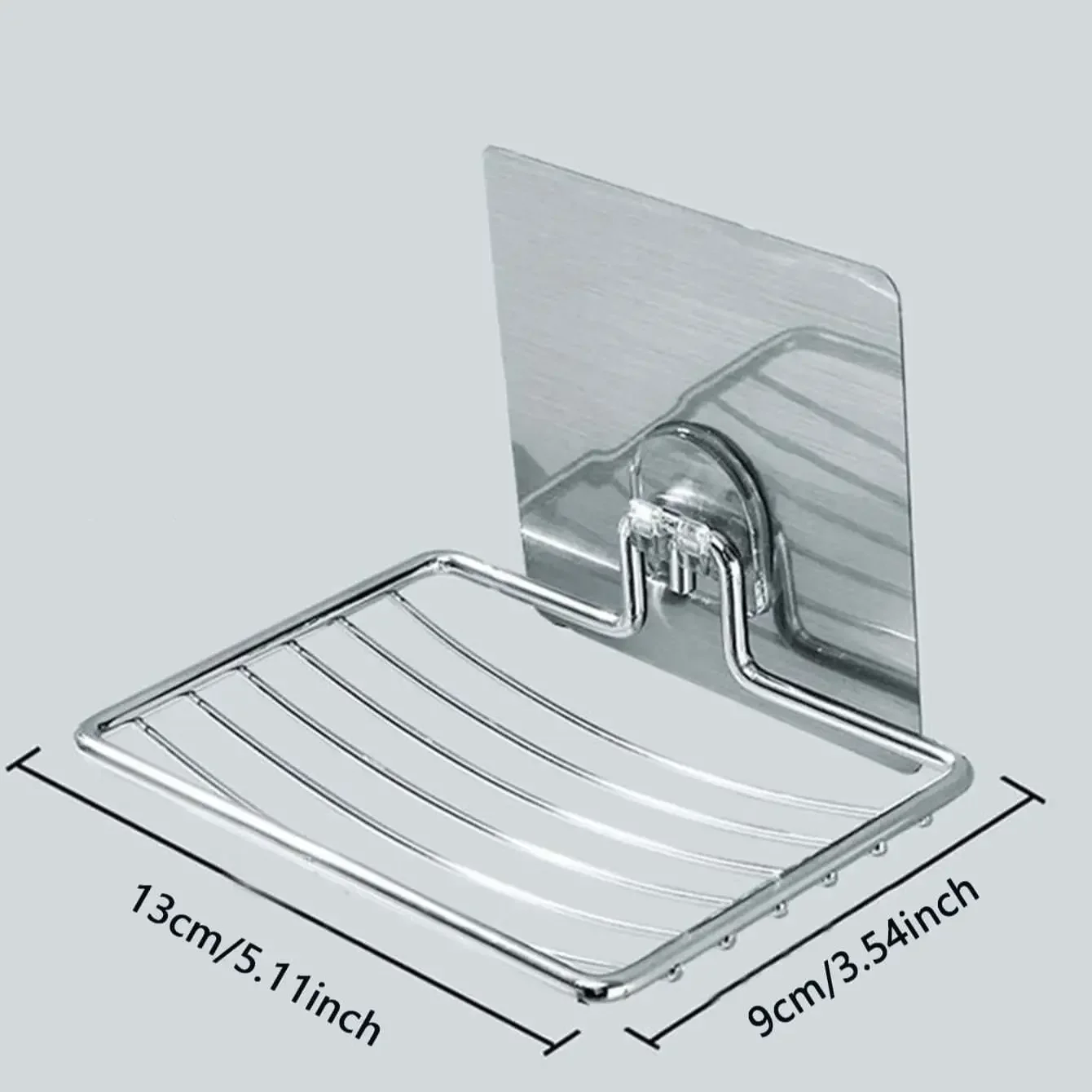 Keep Soap Dry – Stainless Steel Simple Soap Storage Rack in Home