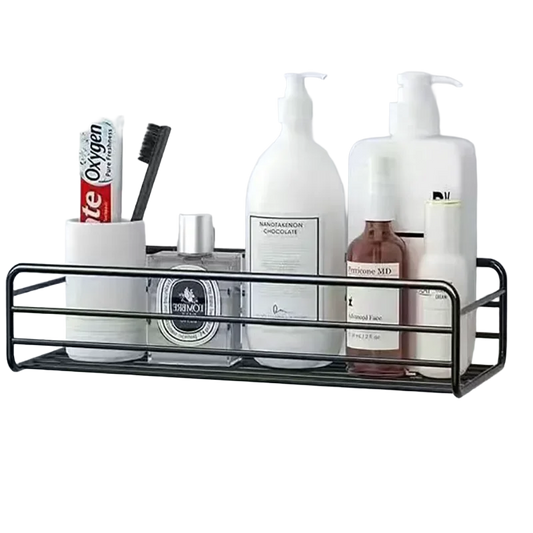 Maximize Space Bathroom Floating Wall Shelf Organizer & Kitchen Storage