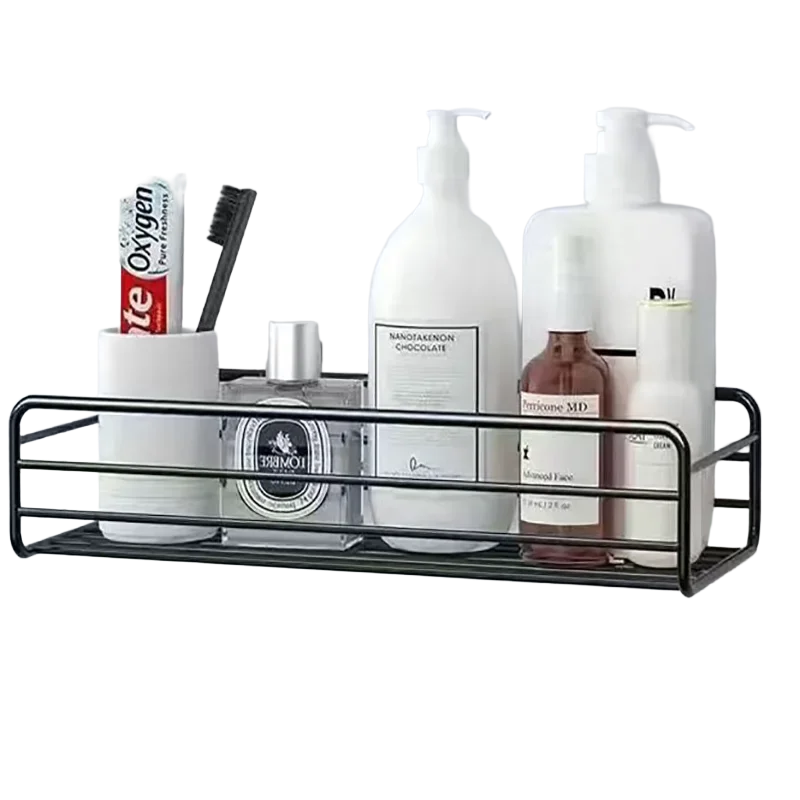 Maximize Space Bathroom Floating Wall Shelf Organizer & Kitchen Storage