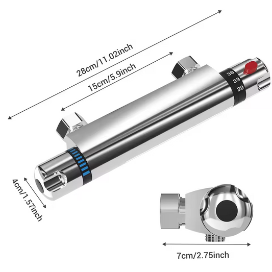 Enjoy Safe Bathroom Showers – Thermostatic Mixer Valve
