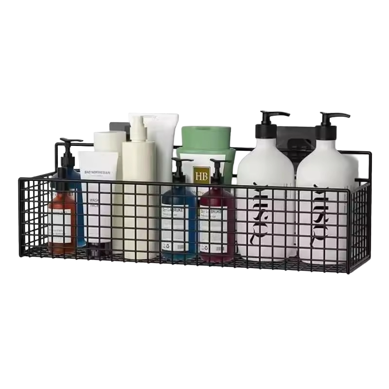 Wall Mount Storage Rack Corner Bathroom Storage Shelf