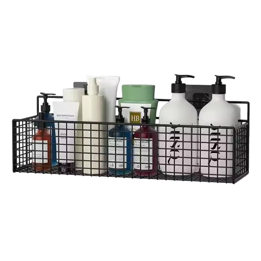 Wall Mount Storage Rack Corner Bathroom Storage Shelf