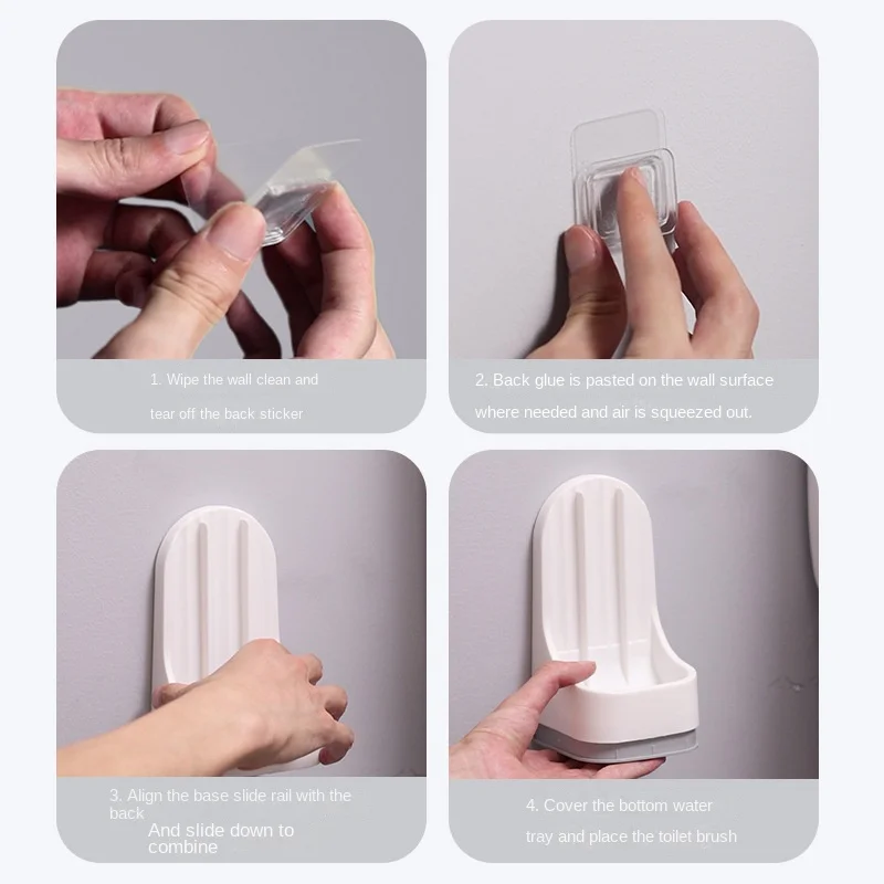 Keep Toilets Spotless – Wall Toilet Brush Set