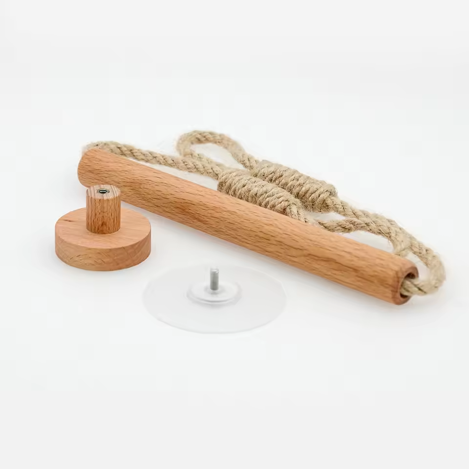 Add Natural Style – Wooden Toilet Paper Holder