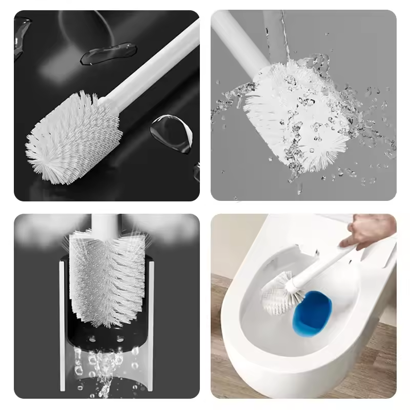 Save Space Now – Wall Toilet Brush Holder