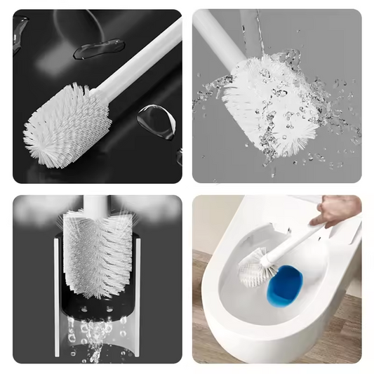 Save Space Now – Wall Toilet Brush Holder