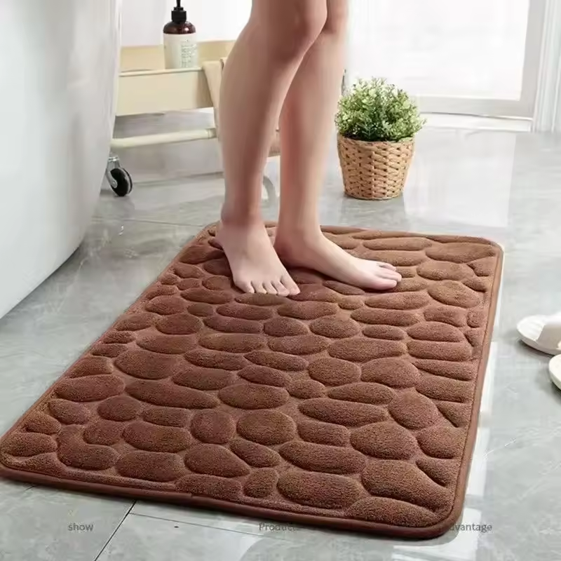 Quick Dry Non-Slip Bathroom Floor Mats