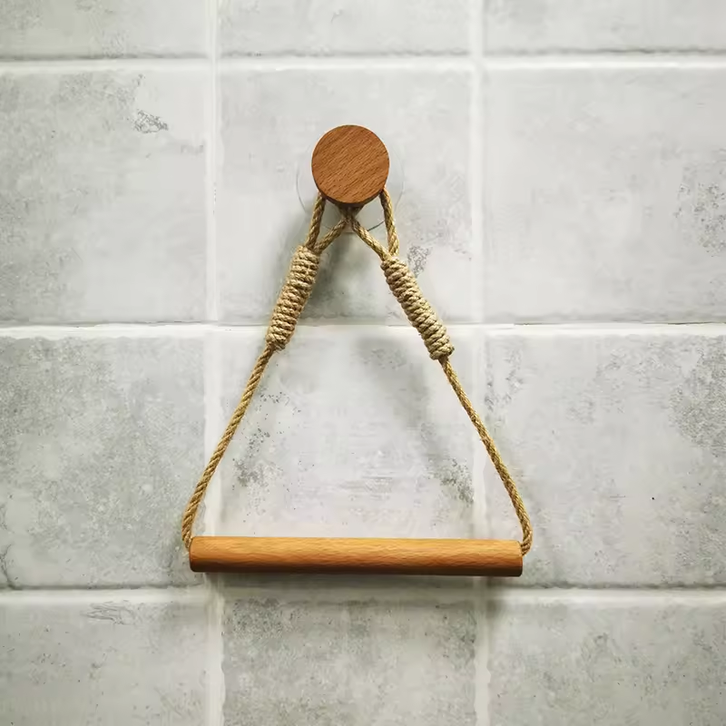 Add Natural Style – Wooden Toilet Paper Holder