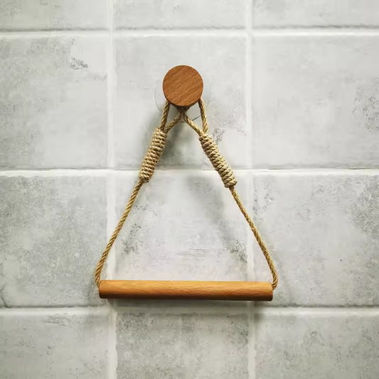 Add Natural Style – Wooden Toilet Paper Holder