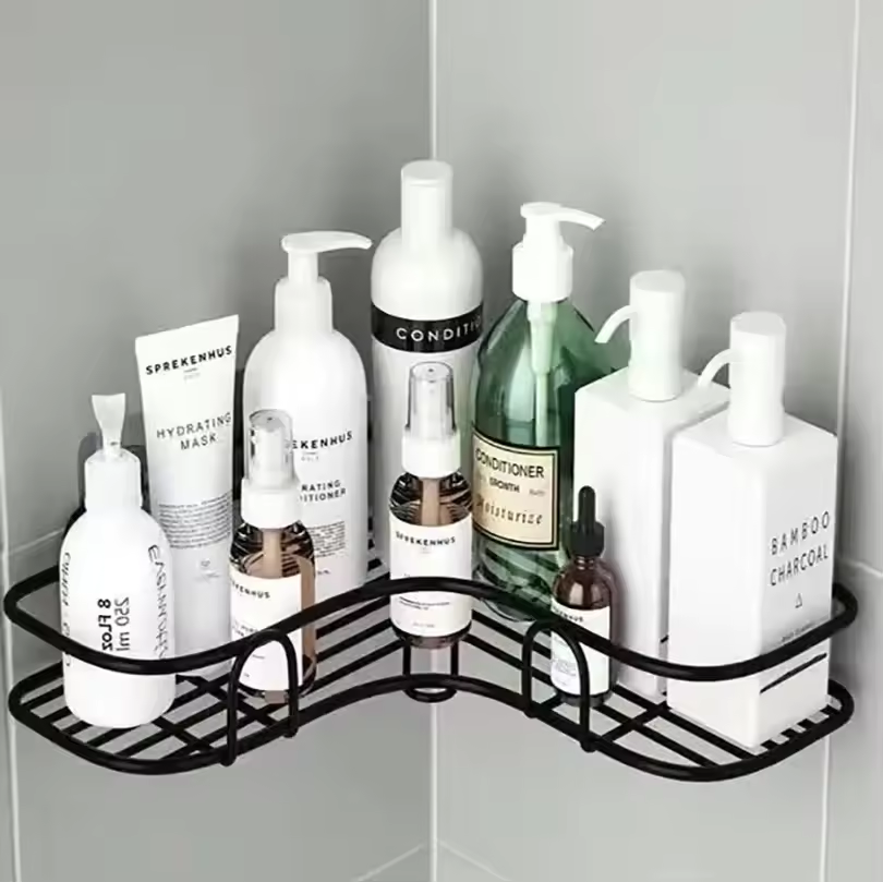 Maximize Space Bathroom Floating Wall Shelf Organizer & Kitchen Storage