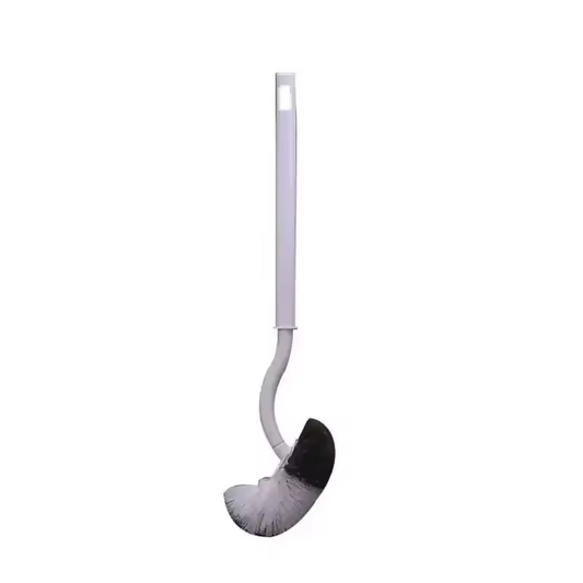 Wall-Mounted Toilet Brush | Soft Nylon Bristles | Deep Corner Cleaning Design