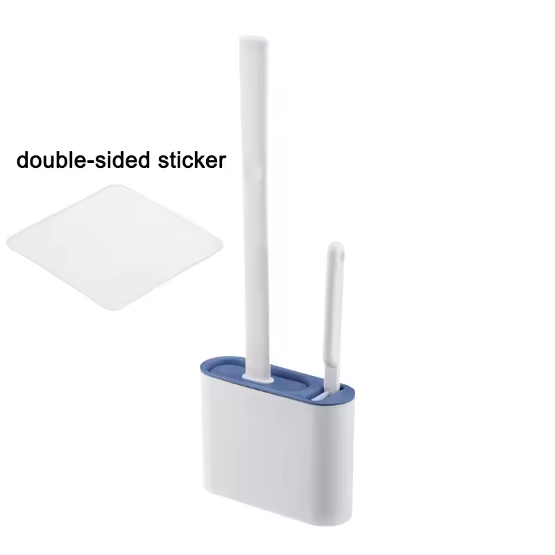 Long Handle Cleaning Soft Wall  Hanging Toilet Brush with Holder