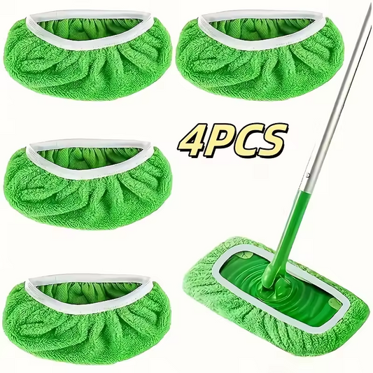 Clean Smarter – Reusable Ultra-Fine Mop Pads (4 Pack)