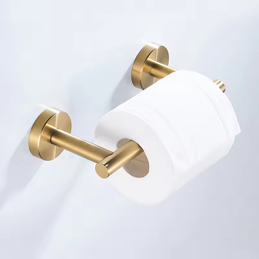 Add a Luxe Touch – Golden Toilet Paper Holder