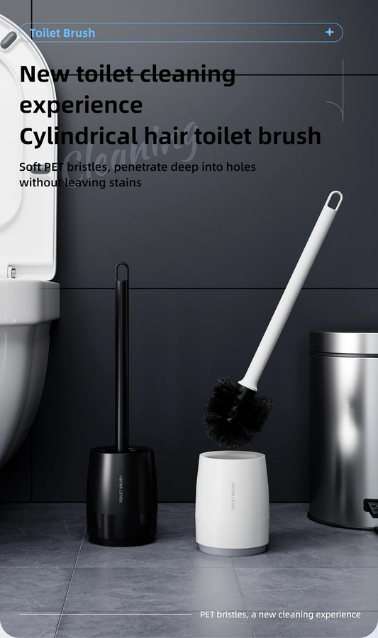 Large Floor Standing Toilet Brush with Extended Handle