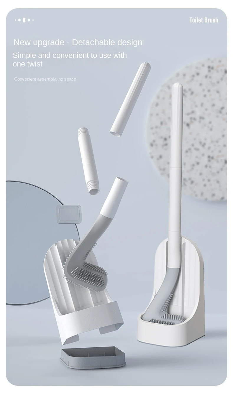 Keep Toilets Spotless – Wall Toilet Brush Set