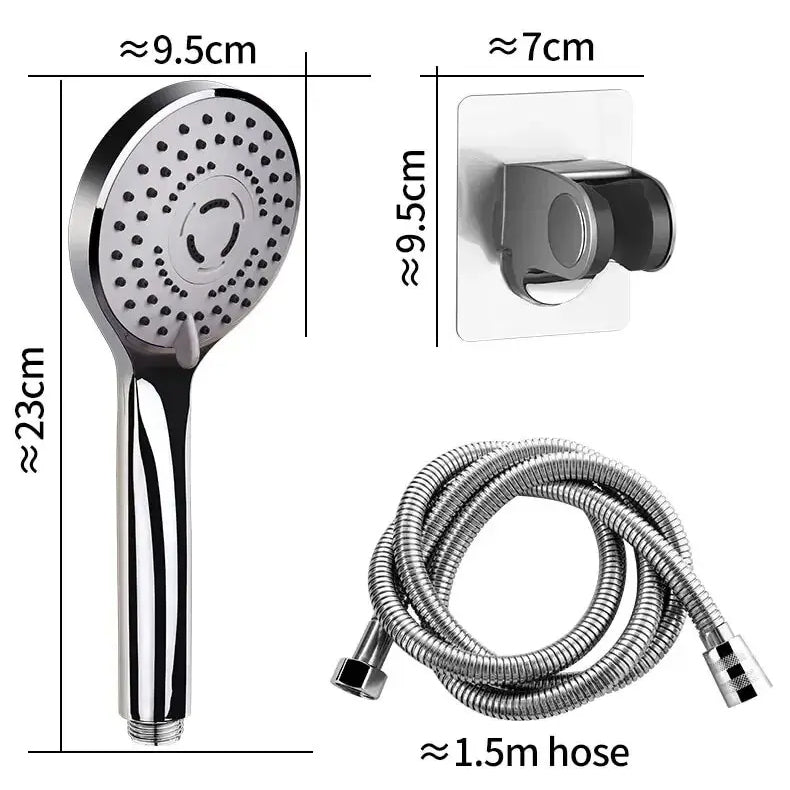 Bathroom Pressurized Hand Shower Head Set