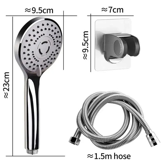 Bathroom Pressurized Hand Shower Head Set