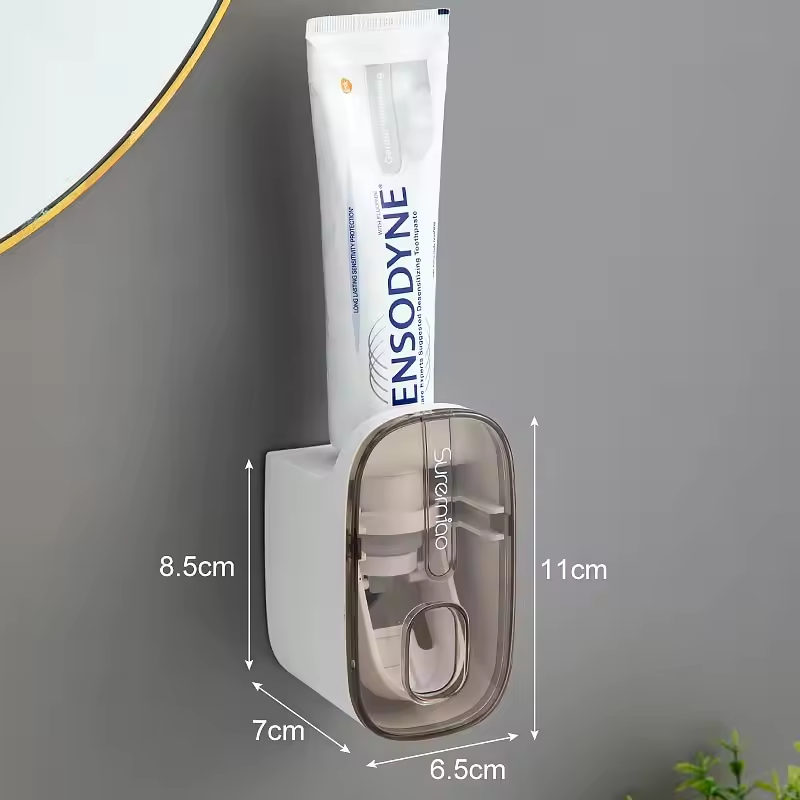 Upgrade Your Routine – Automatic Toothpaste Dispenser