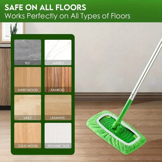 Clean Smarter – Reusable Ultra-Fine Mop Pads (4 Pack)