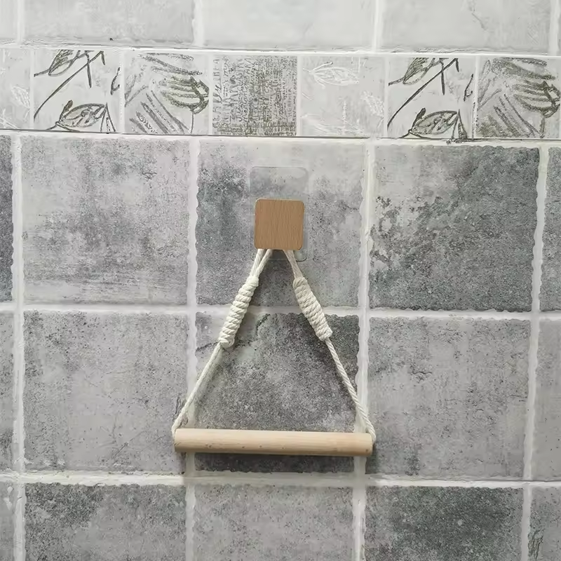 Add Natural Style – Wooden Toilet Paper Holder