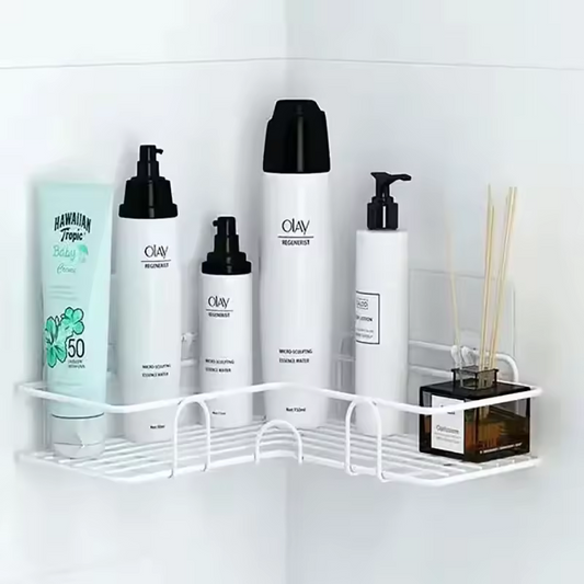 Maximize Space Bathroom Floating Wall Shelf Organizer & Kitchen Storage