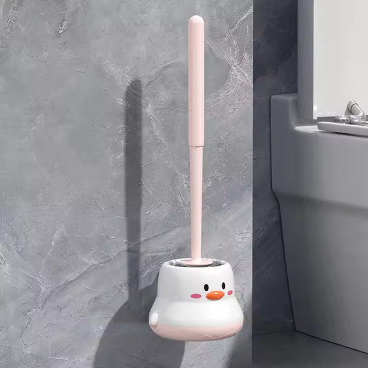 Make Cleaning Fun – Cute Toilet Brush Set