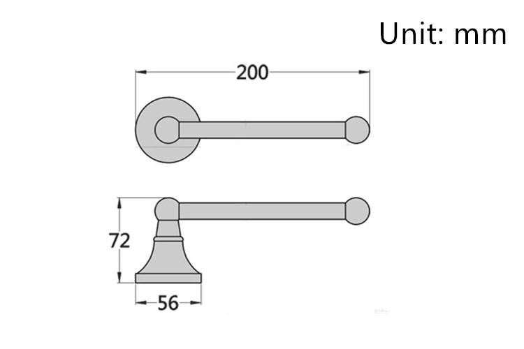 Elevate Your Bathroom – Wall Mounted Paper Holder
