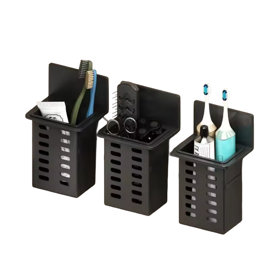 Wall Mounted Storage Box Bathroom & Kitchen Organizer