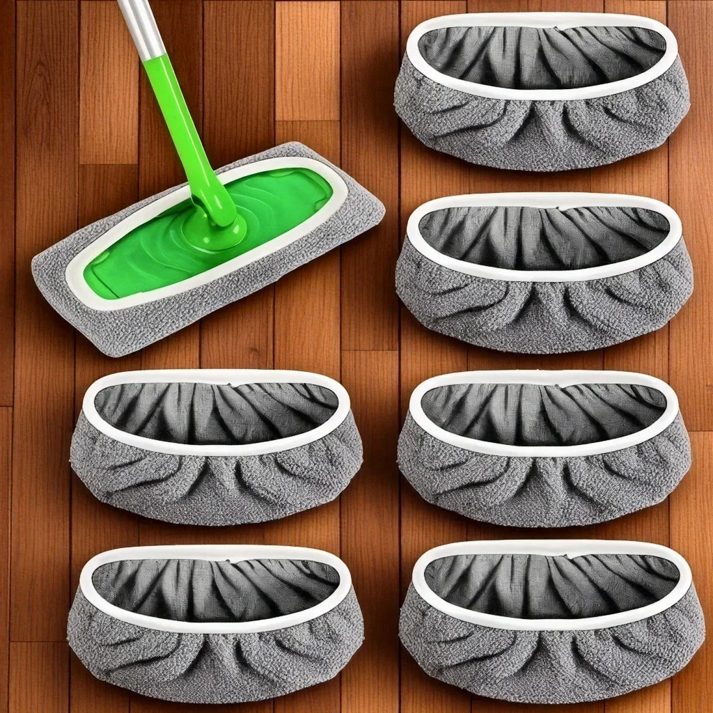 Clean Smarter – Reusable Ultra-Fine Mop Pads (4 Pack)