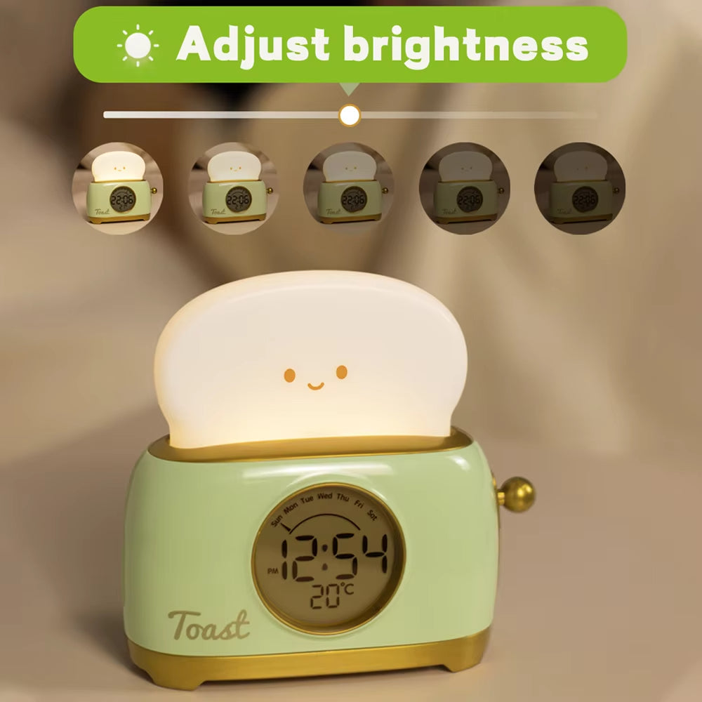 Kids LED Alarm Clock with Night Light