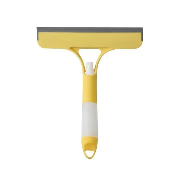 Multi-Function Glass Wiper with Spray Bottle