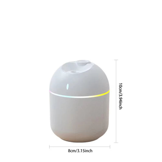 270ML USB Cool Mist Air Humidifier with LED Light