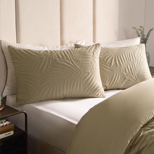 Leaf Duvet Cover Set with Pillowcase Pinsonic Bedding Set Bed Quilt Double King