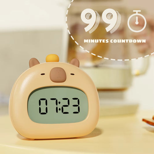 Capybara Kids LED Alarm Clock Rechargeable