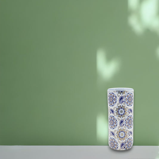 Classic Ceramic Multicolour Umbrella round Stand Perfect for Office, Home Decor