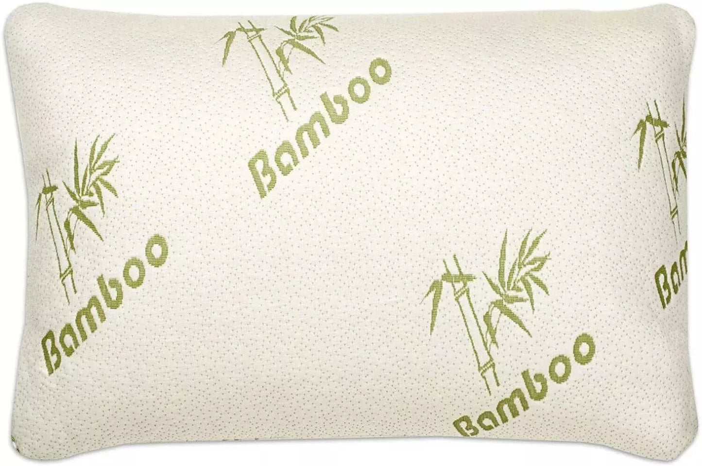 Bamboo Memory Foam Pillow – Anti-Bacterial Orthopedic Support for Head, Neck, and Back
