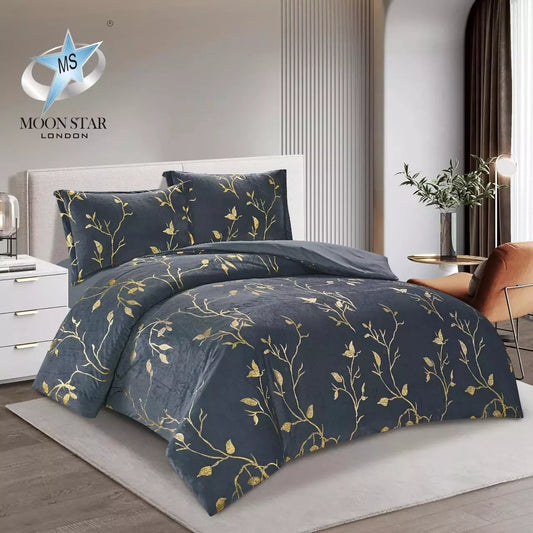 Luxury 3-Piece Printed Comforter Set - Premium Quality Polycotton Bedding