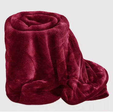 Super Soft Love Throw Velvet Blanket – Warm Cozy Fleece for Sofa & Bed