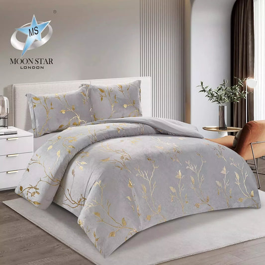 Luxury 3-Piece Printed Comforter Set - Premium Quality Polycotton Bedding