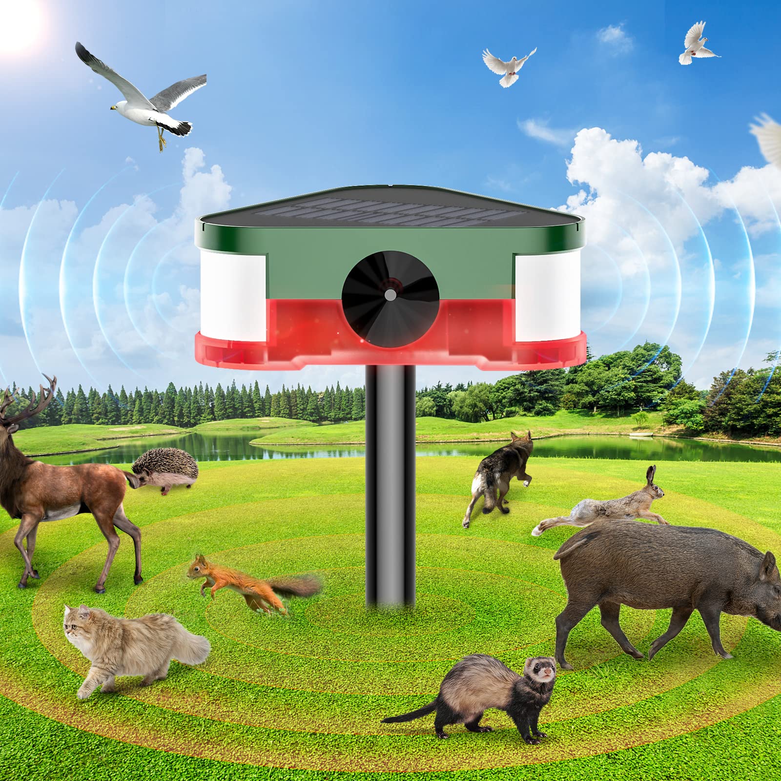 Solar Bird Repeller