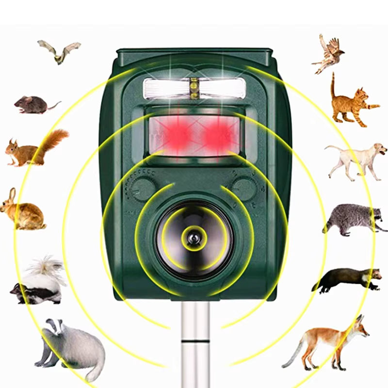 Solar Ultrasonic Repeller