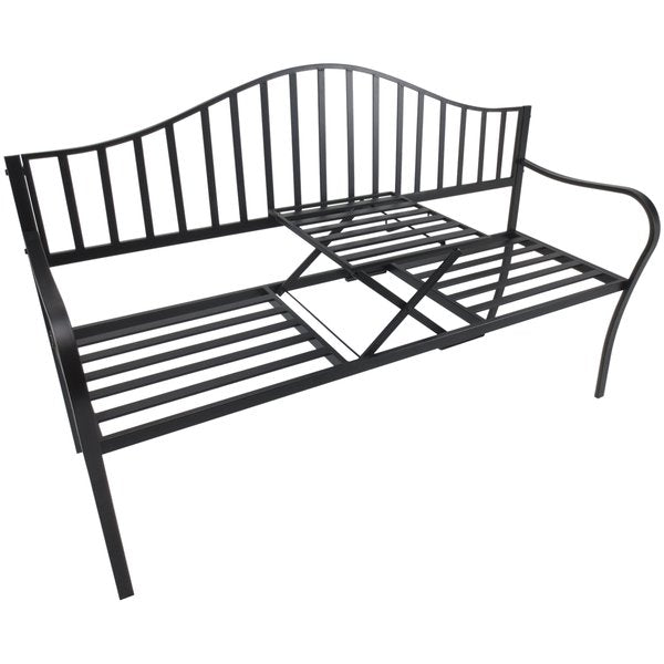 Outdoor Metal Bench - Cints and Home