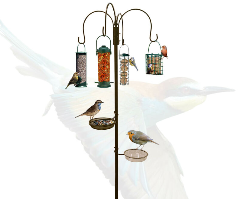 WILD BIRD HANGING FEEDING/BATH STATION - Cints and Home