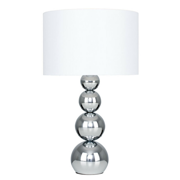 Faux Silk Modern Table Lamp - Cints and Home