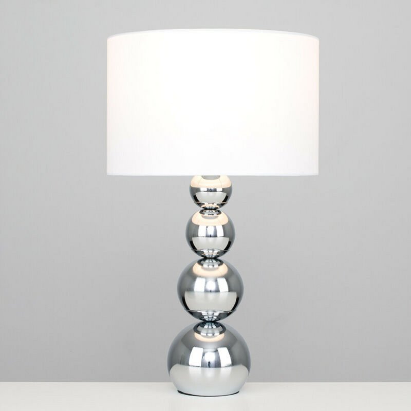Faux Silk Modern Table Lamp - Cints and Home