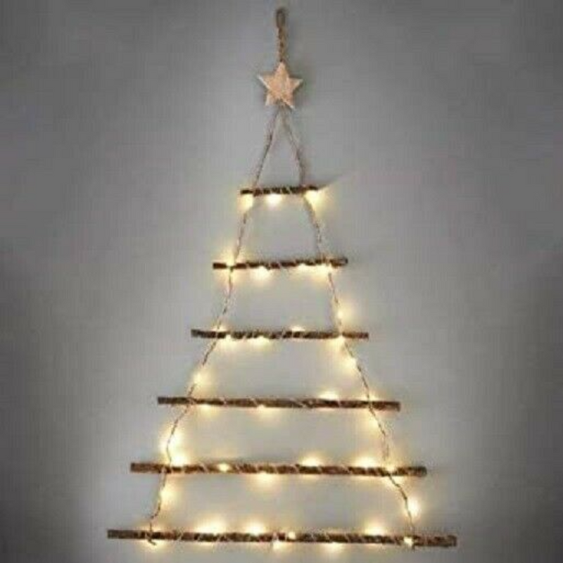 Twig Wall Christmas Tree - Cints and Home