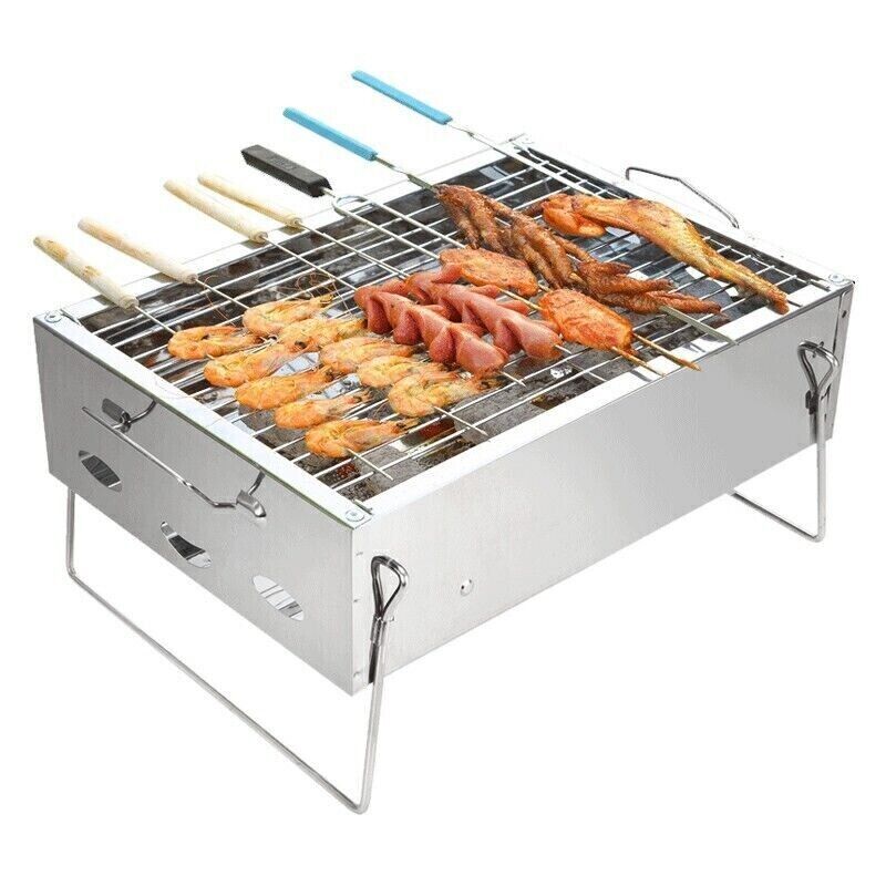 Folding BBQ Charcoal Stove for Camping