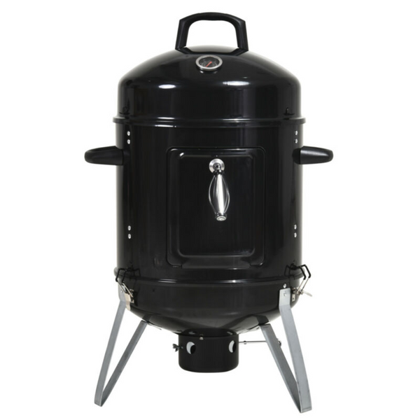 Charcoal Smoker Grill With Thermometer - Cints and Home